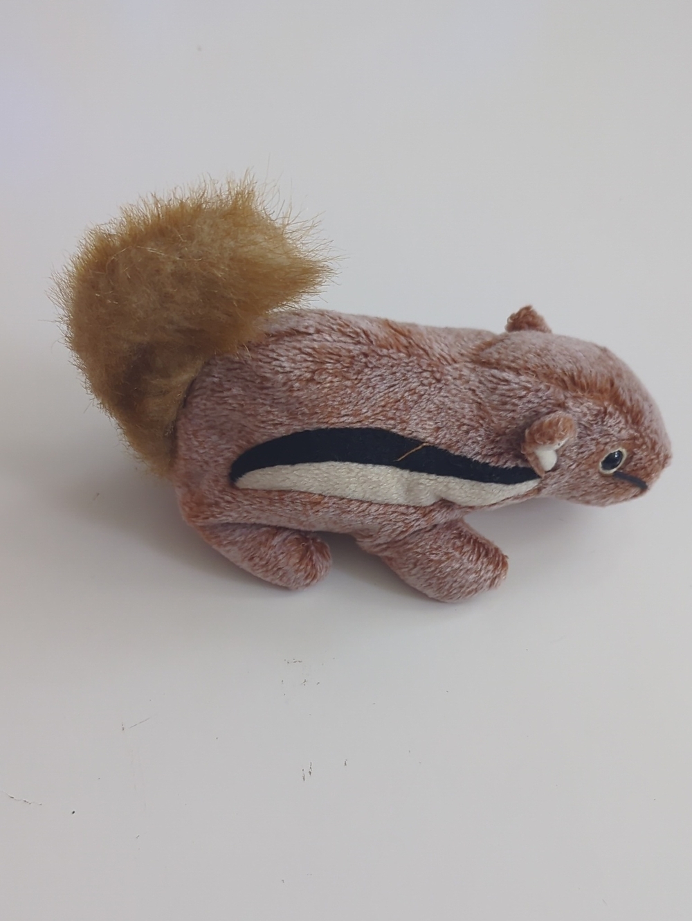 Plush Brown Chipmunk Small Pet Toy - Soft Squirrel Stuffed Animal